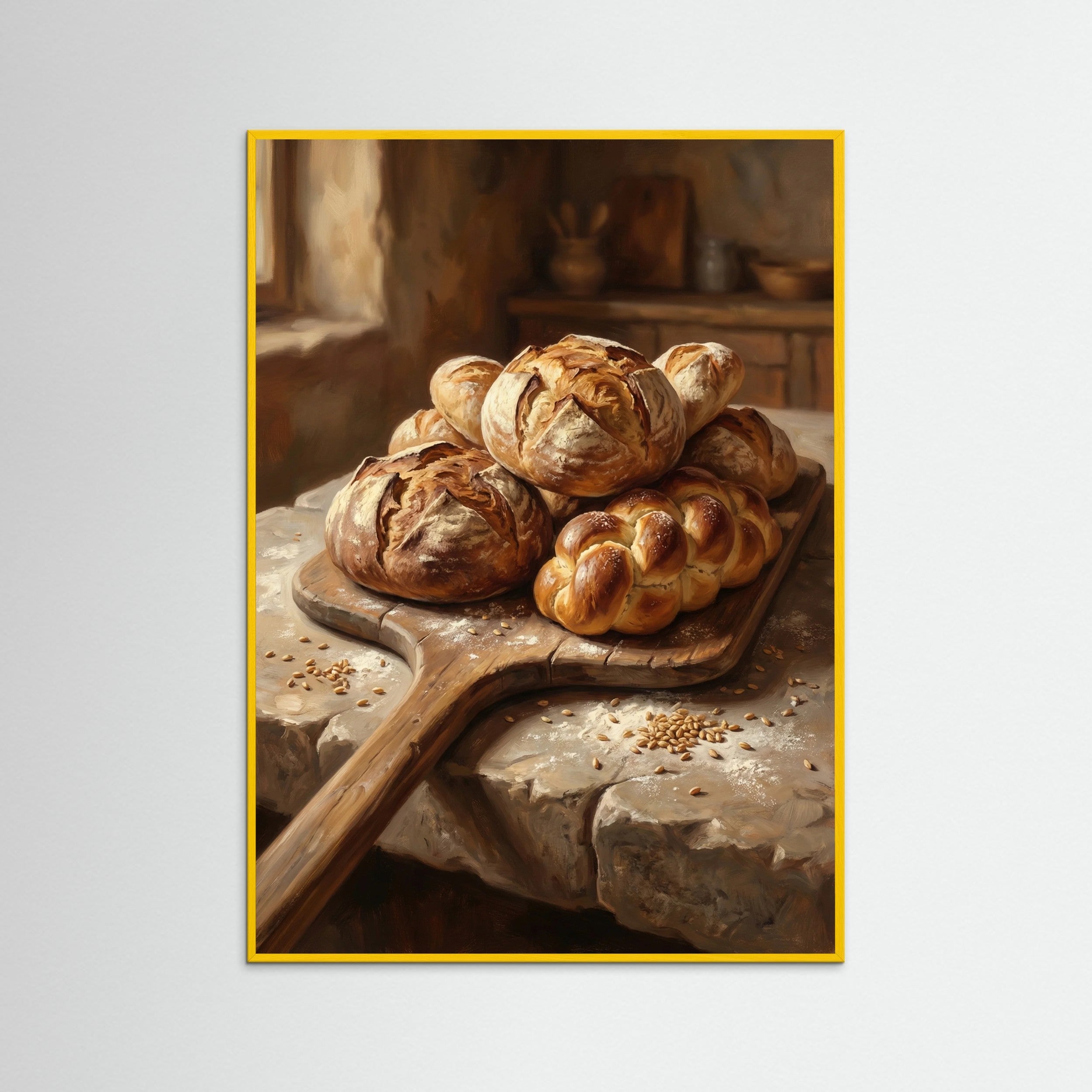 Yellow Wood Rustic Hearth Bread