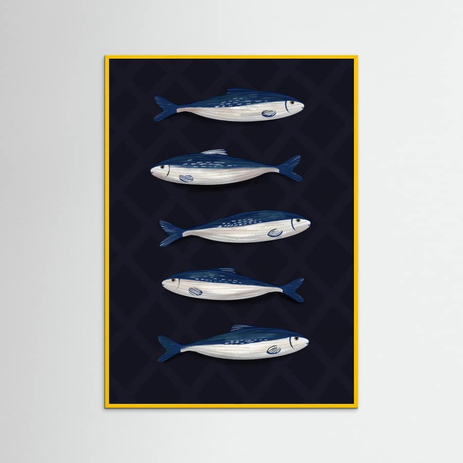 Affiche Sardines – affiche et impression d’art