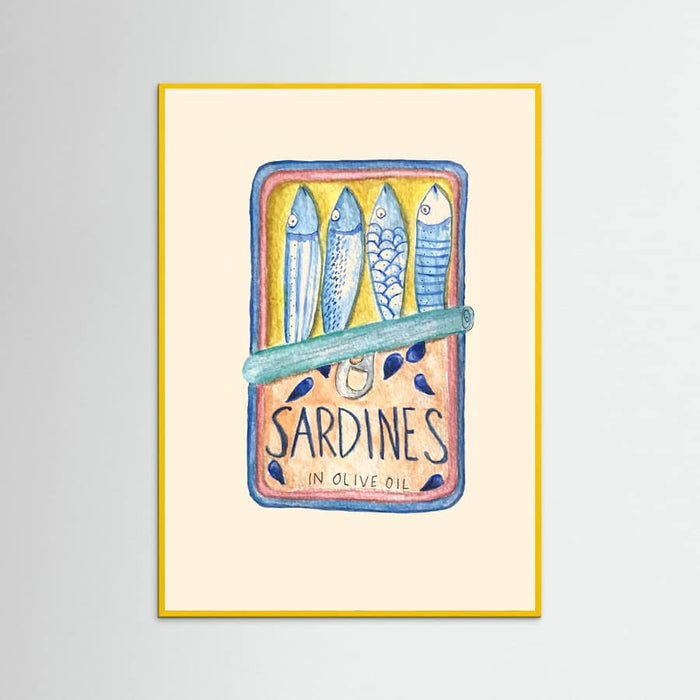 Sardines Poster – Poster und Kunstdruck