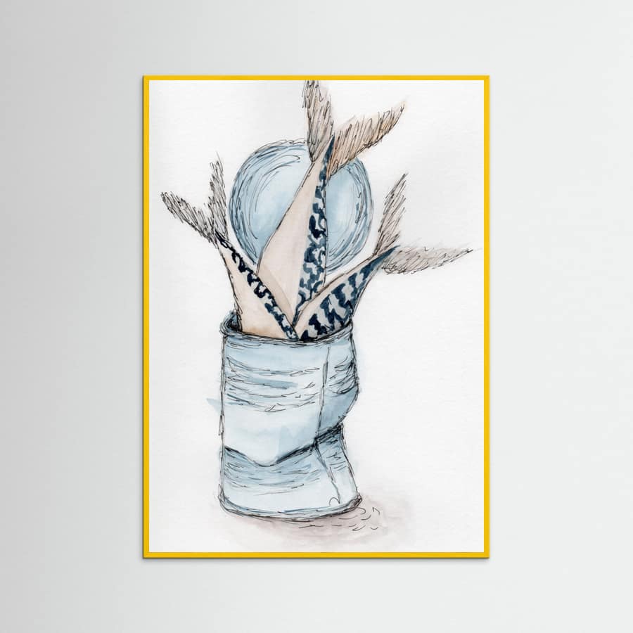 Sardines in a can Poster – poster and art print