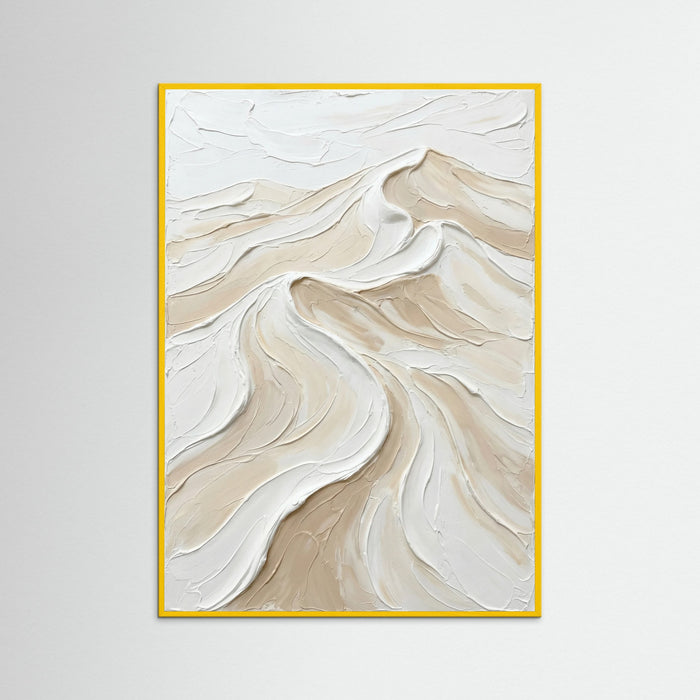 Yellow Wood Sculpted Flow