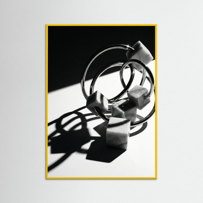 Yellow Wood Sculptural Reflections