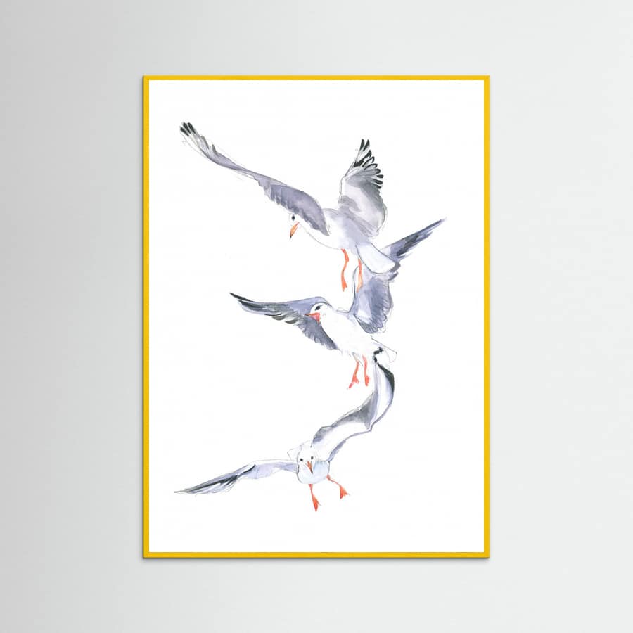 Poster Seagull Flight – poster e stampa artistica