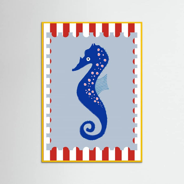 Seahorse -juliste – juliste ja taidepainatus