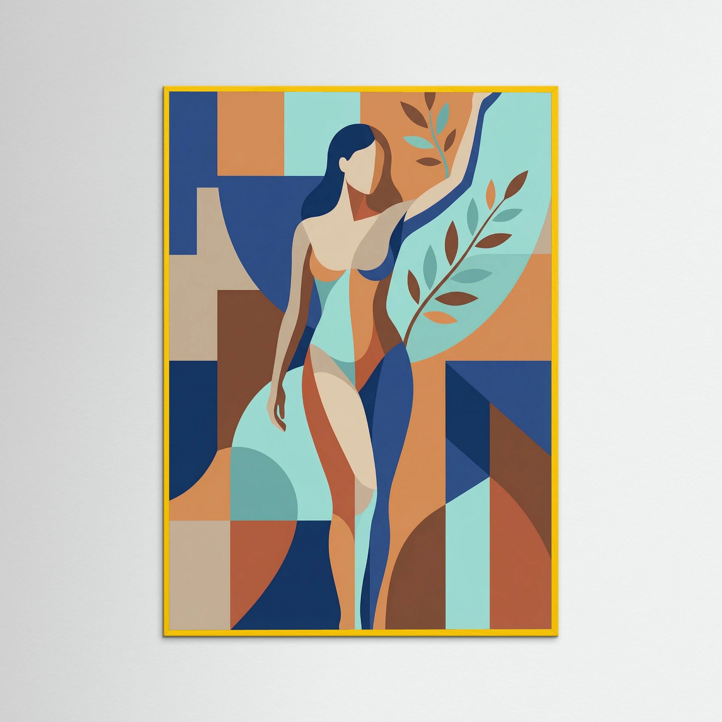 Yellow Wood Seated Contemplation