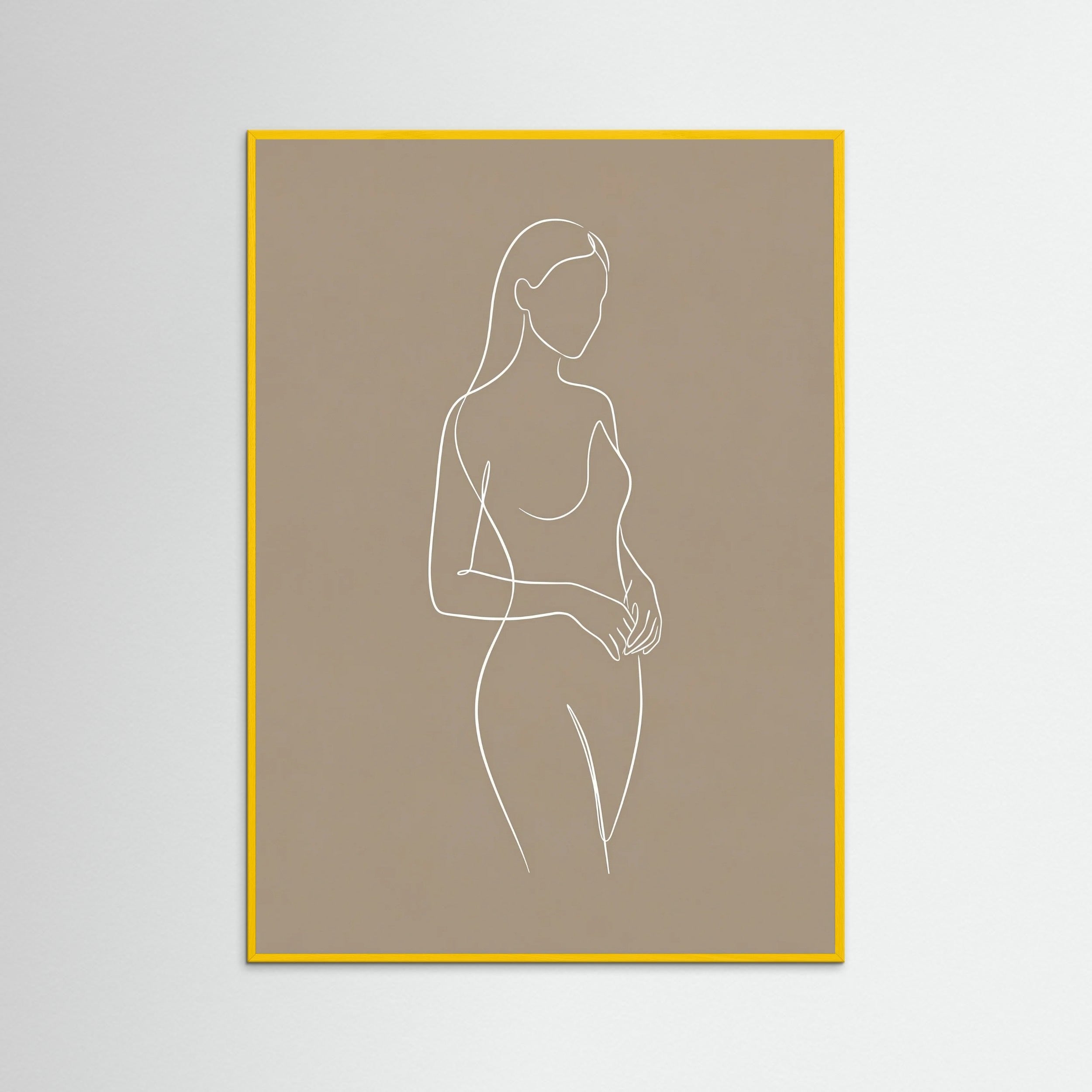 Yellow Wood Seated Serenity Beige