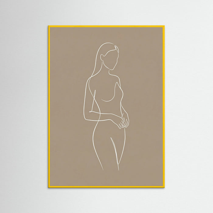 Yellow Wood Seated Serenity Beige