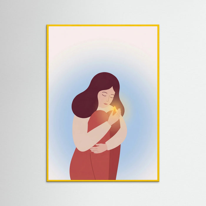 Self Embrace – plakat og kunsttryk