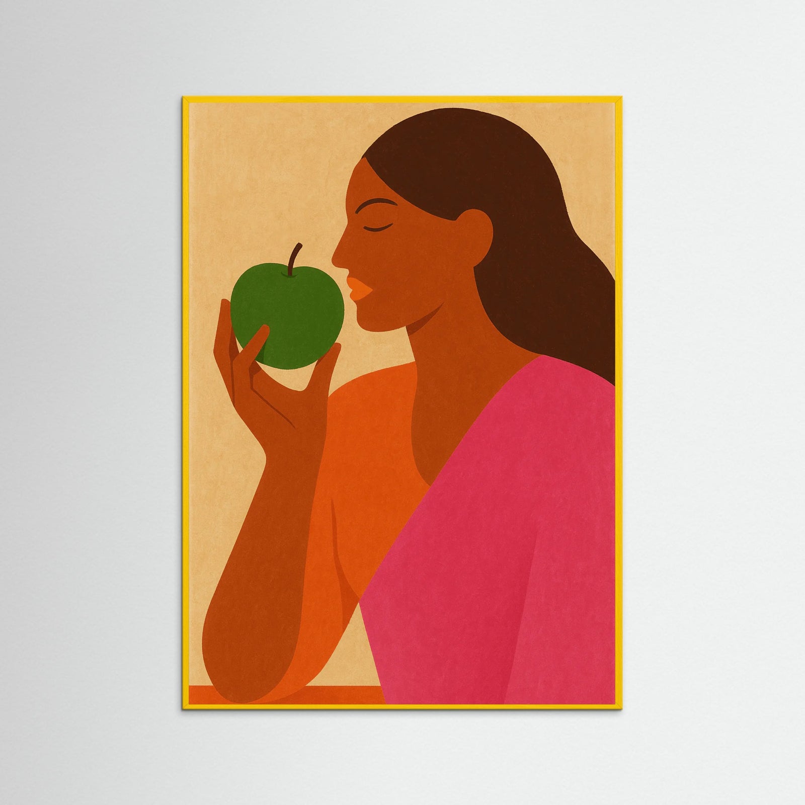 Yellow Wood Serene Aura