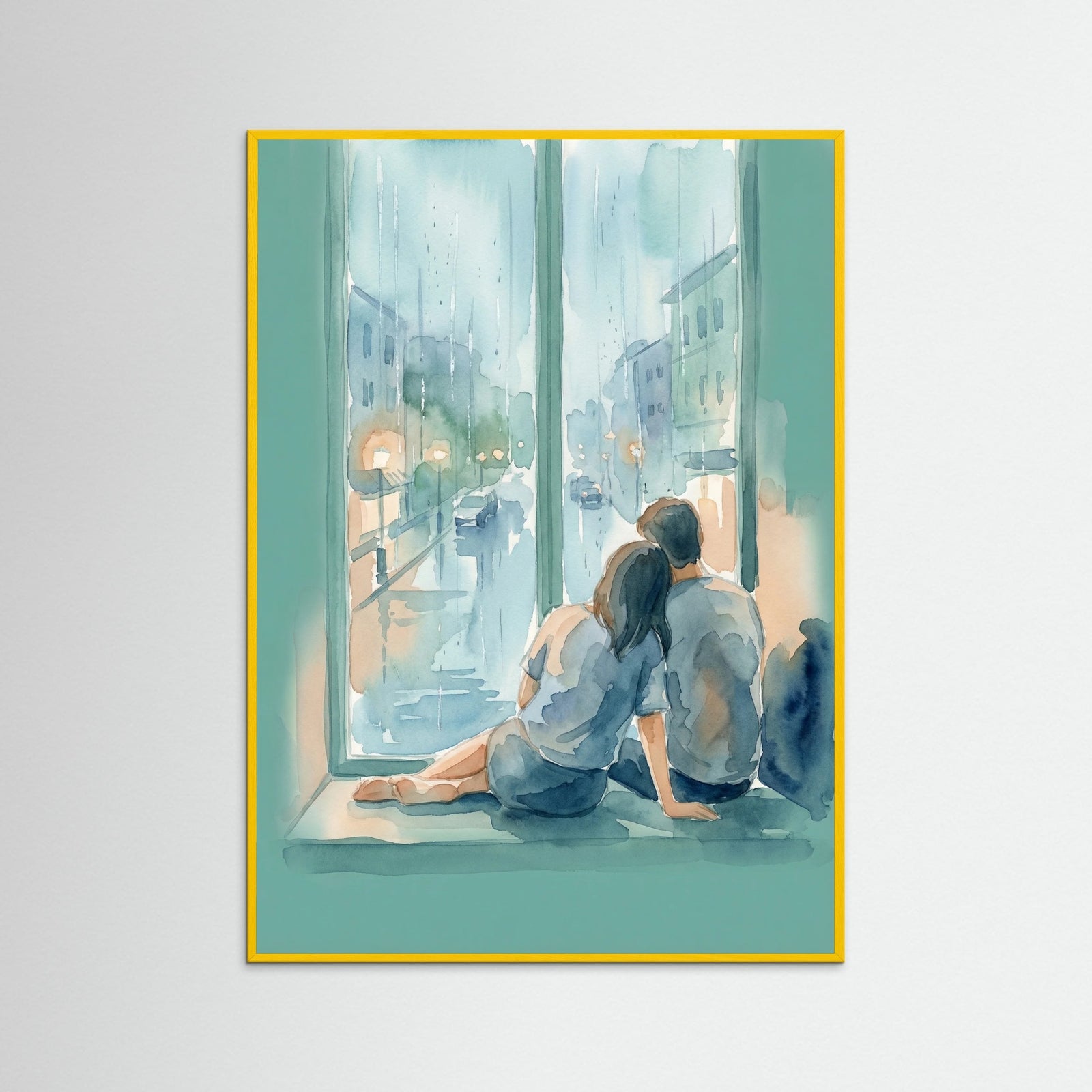 Yellow Wood Serene Embrace