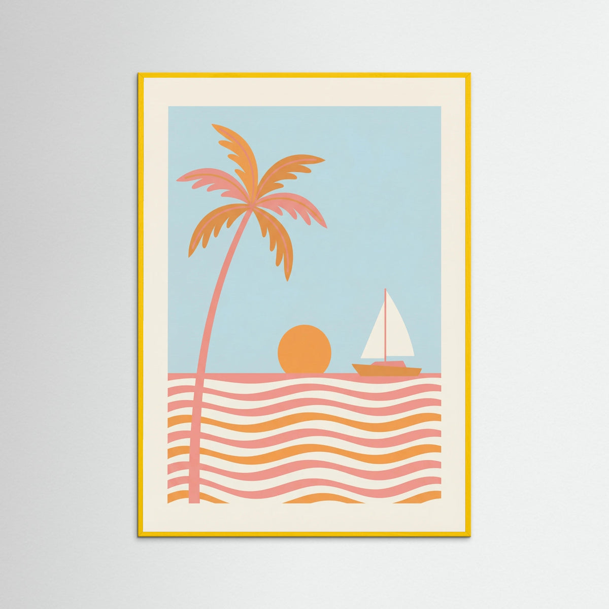 Yellow Wood Serene Horizon