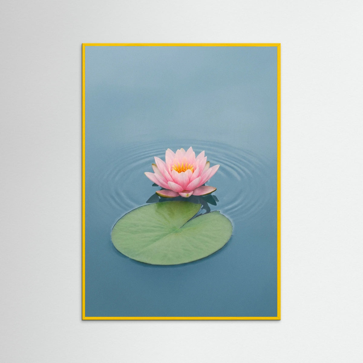 Yellow Wood Serene Lotus