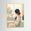 Yellow Wood Serene Reader