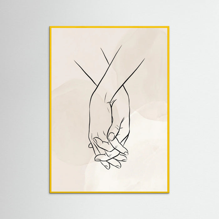 Yellow Wood Serene Silhouette