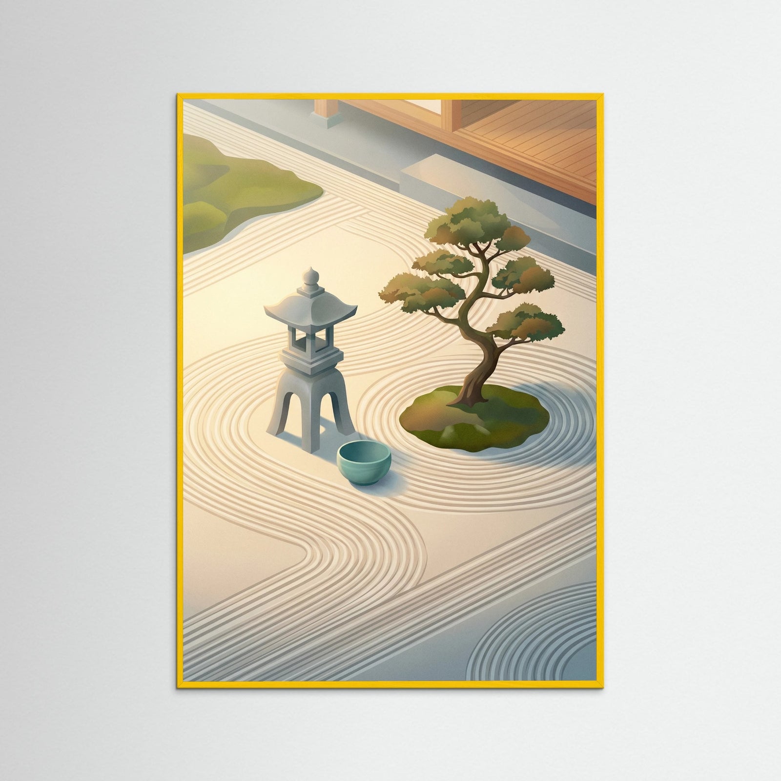 Yellow Wood Serene Tatami Light