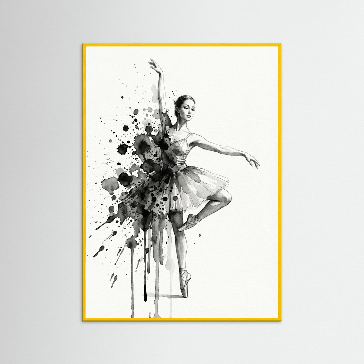 Yellow Wood Shadowed Profile