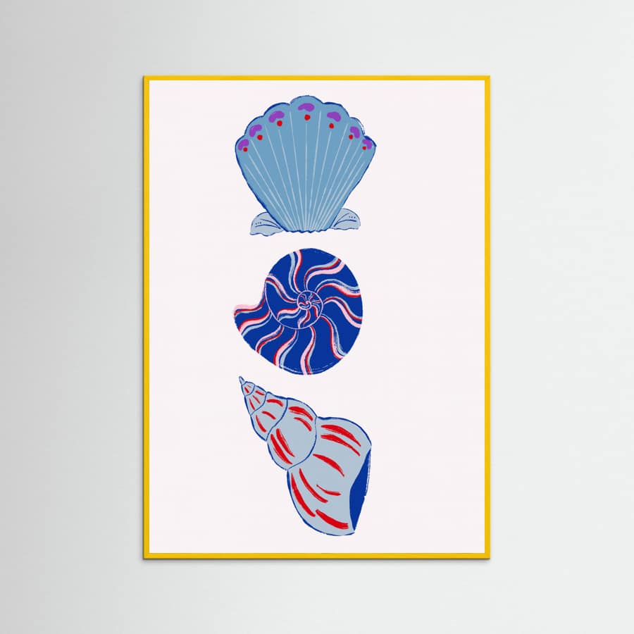 Shells Poster – plakat og kunsttryk