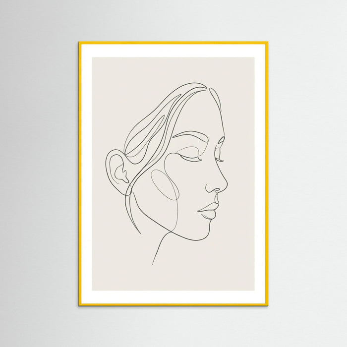 Yellow Wood Silent Contemplation
