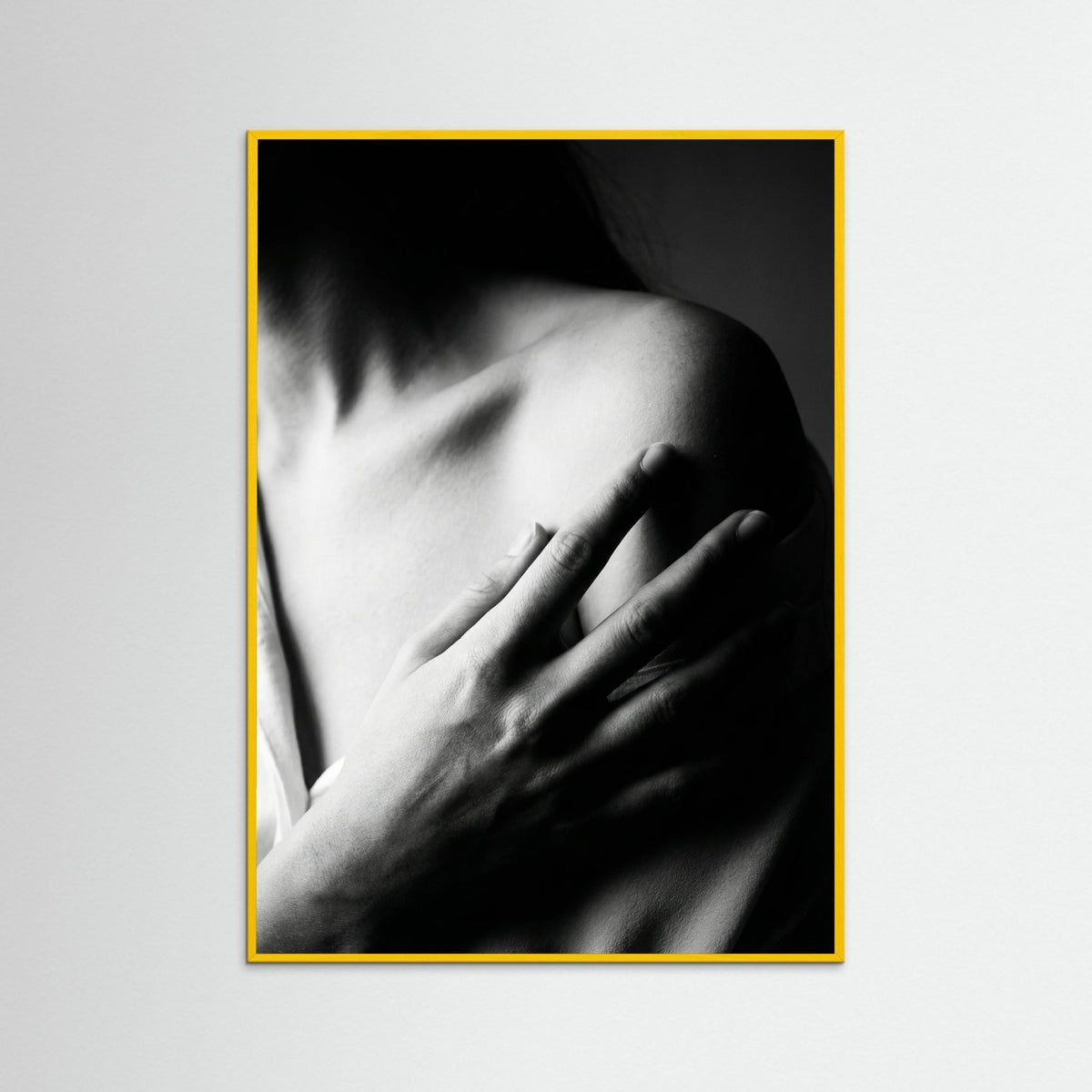 Yellow Wood Silent Gaze