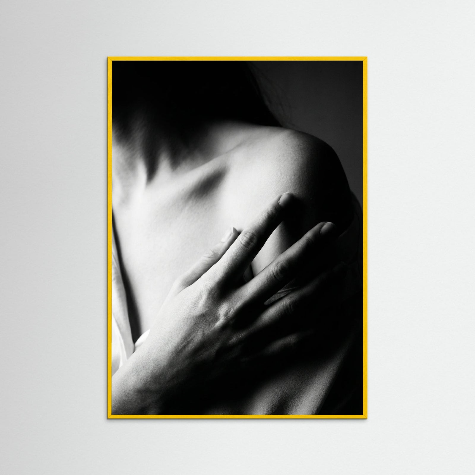 Yellow Wood Silent Gaze