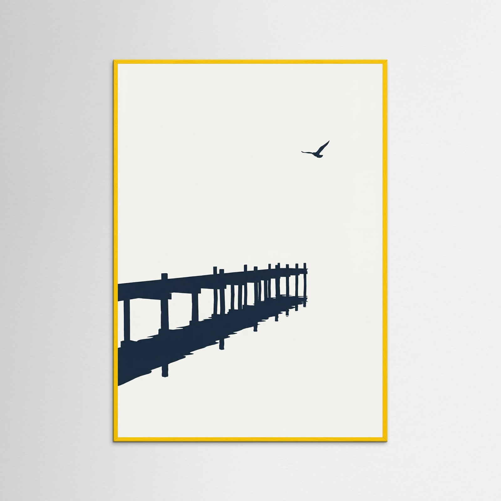 Yellow Wood Silent Lake Drift