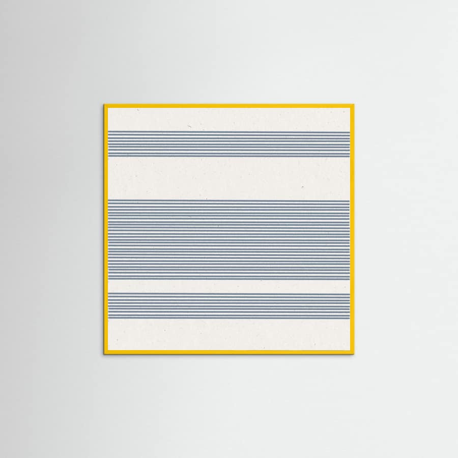 Simple Blue Lines Pattern Poster – poster en kunstdruk