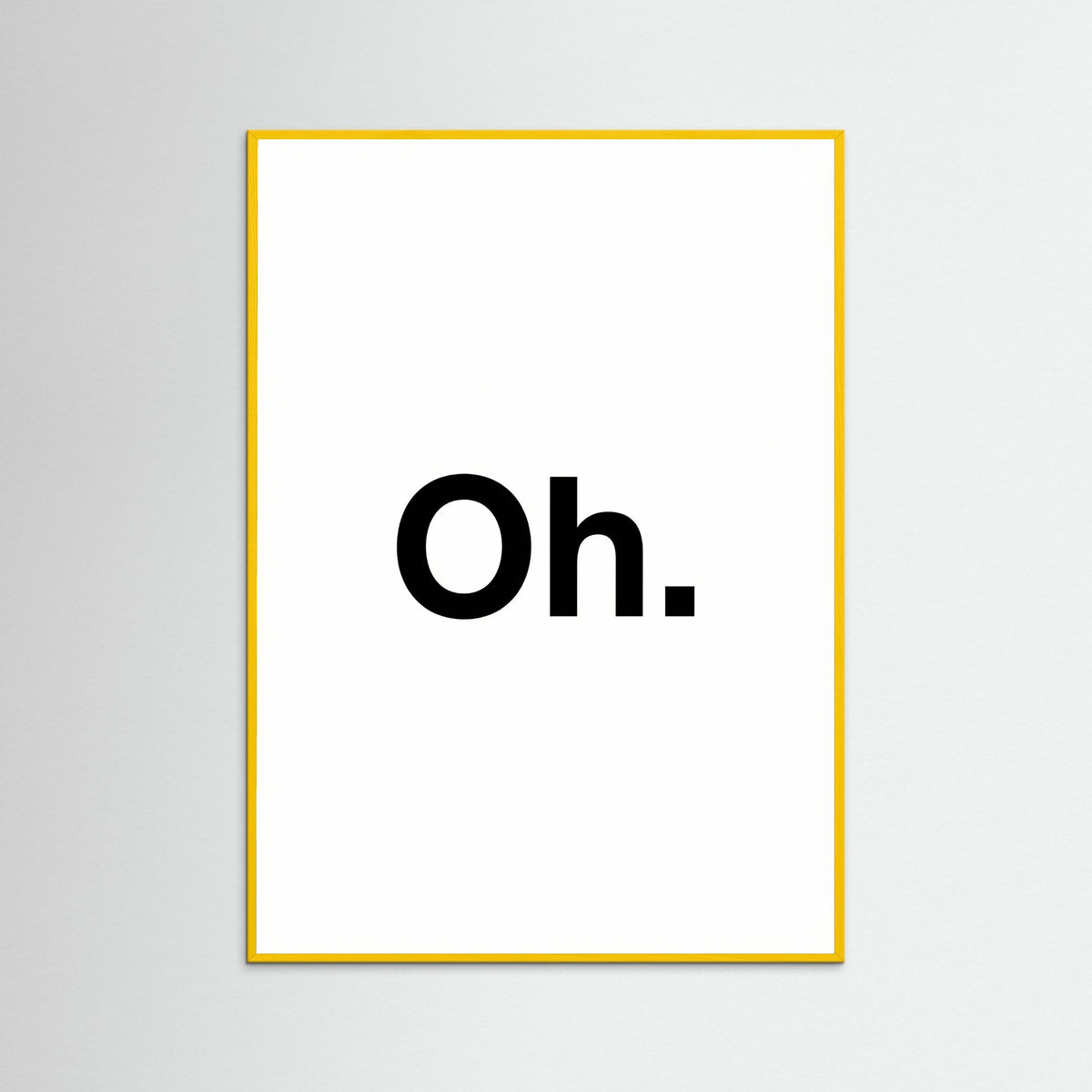 Yellow Wood Simple Utterance