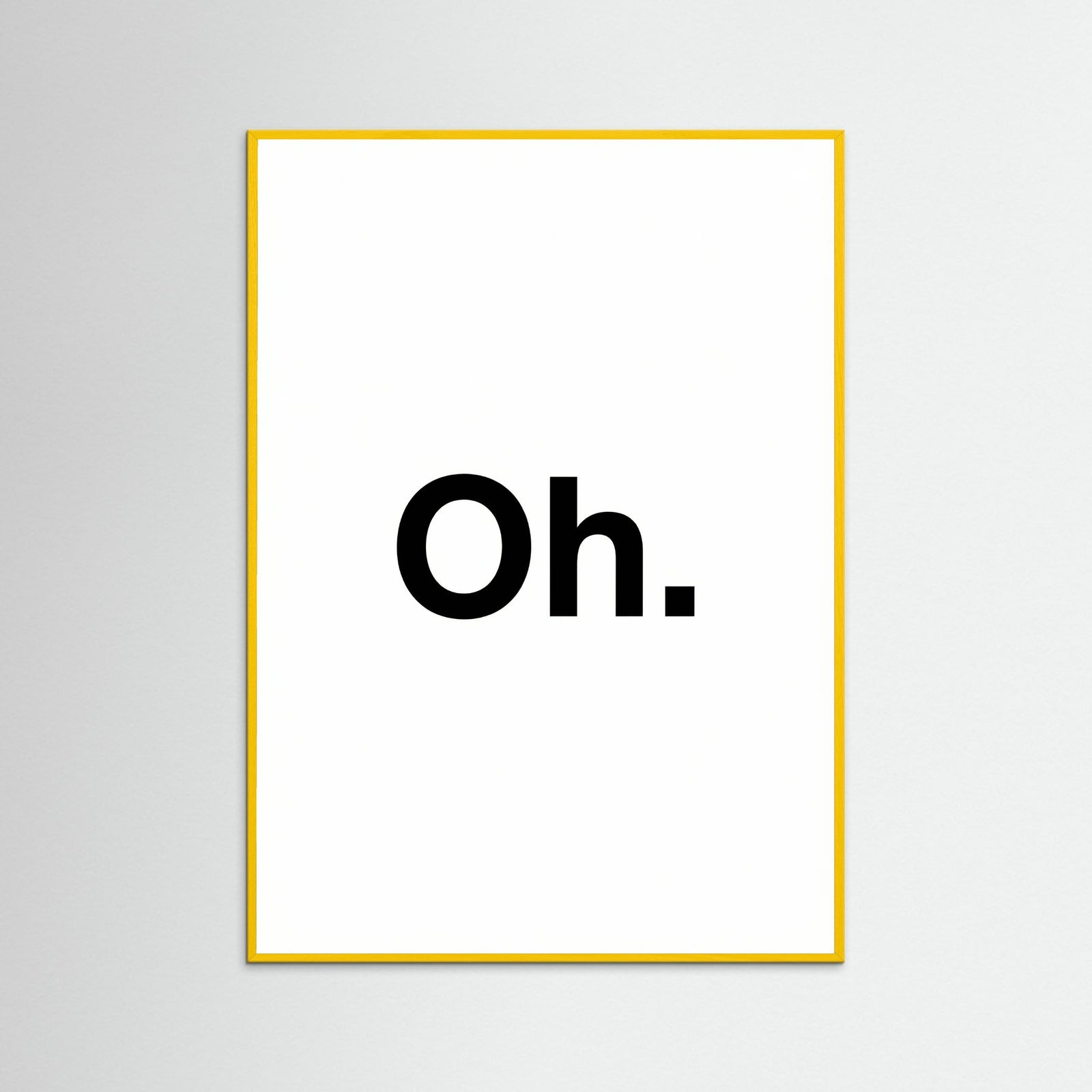 Yellow Wood Simple Utterance