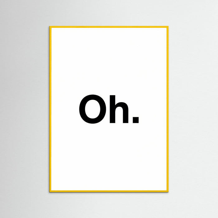 Yellow Wood Simple Utterance