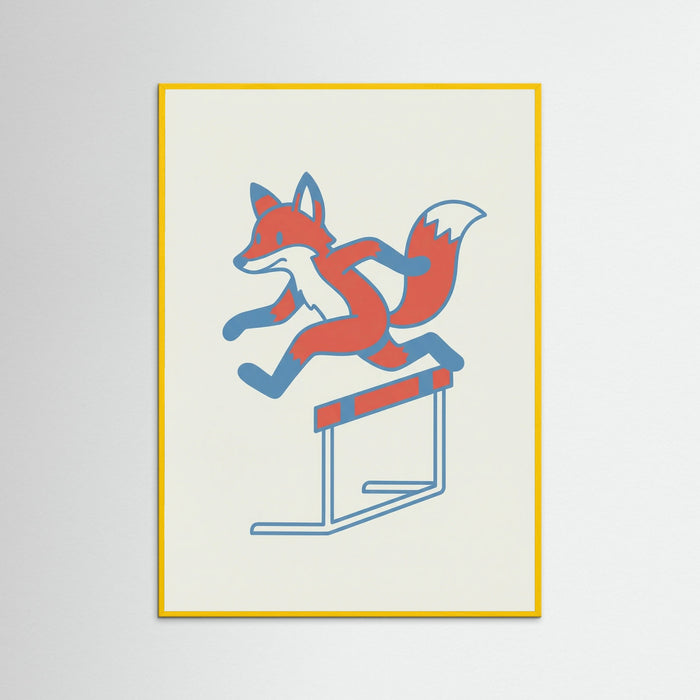 Skater Cat Brave – poster and art print