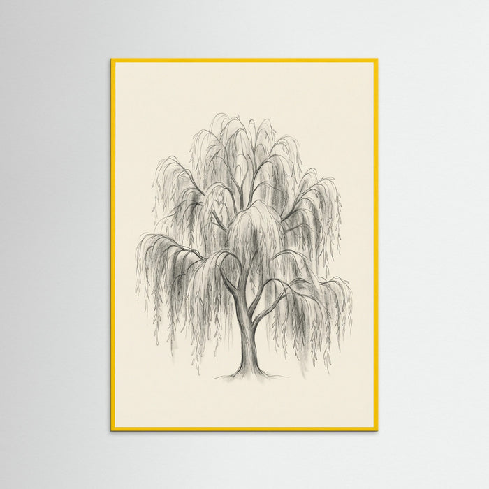 Yellow Wood Sketched Sentinels