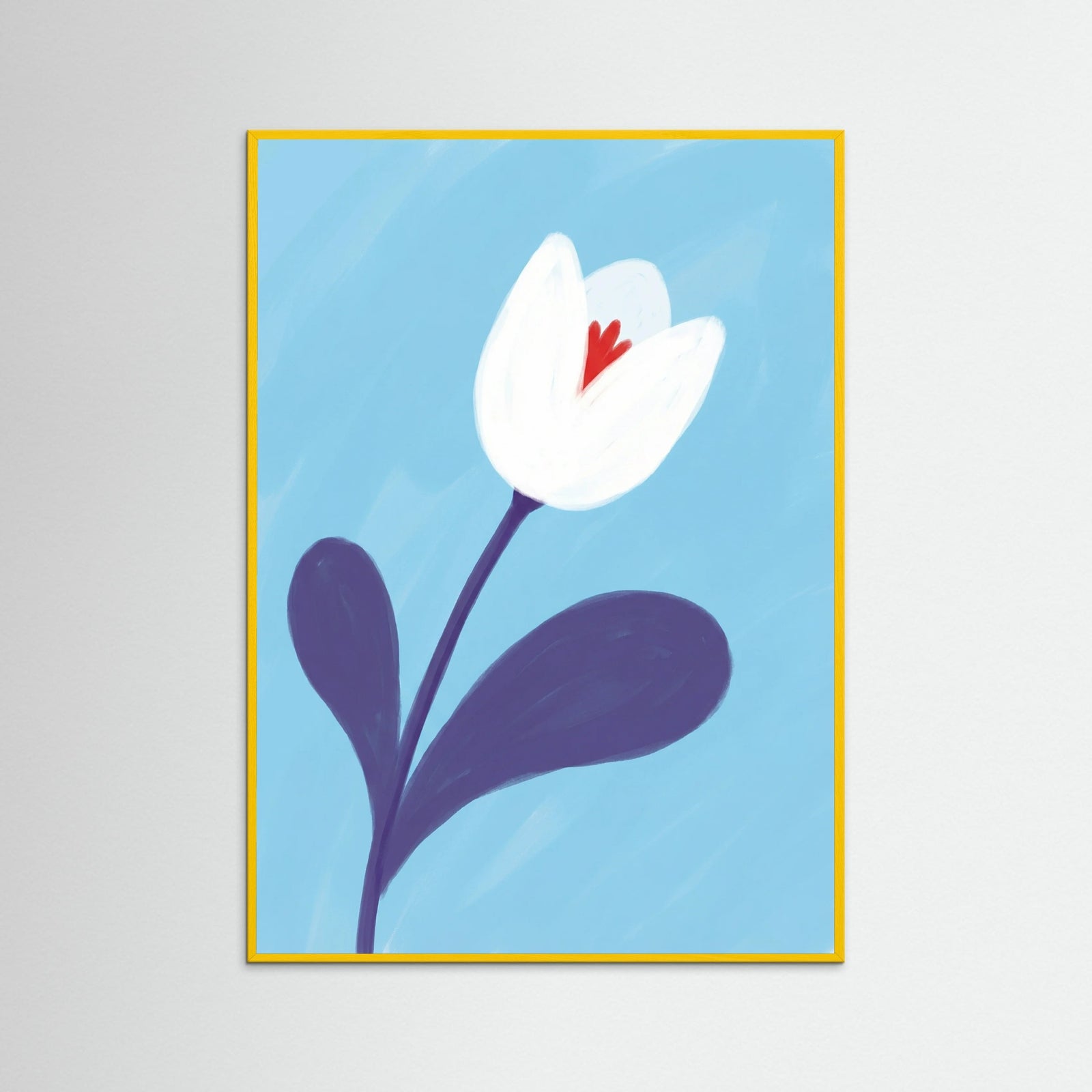 Yellow Wood Sky Bloom