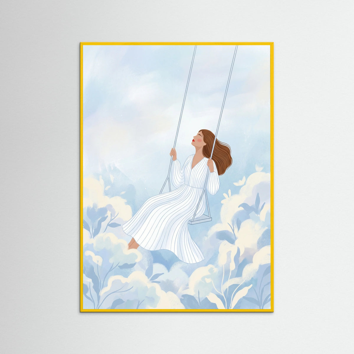 Yellow Wood Skyward Serenity