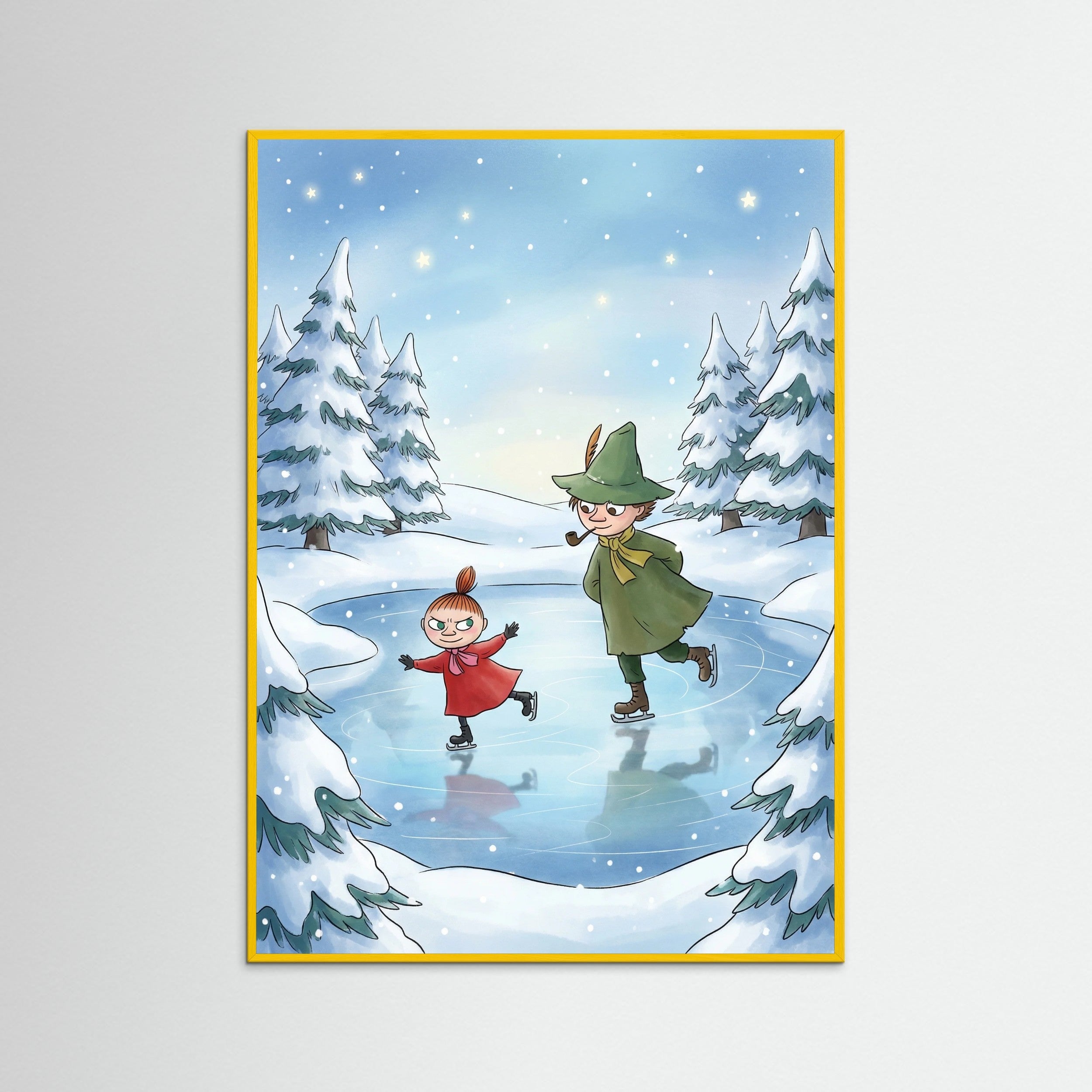 Yellow Wood Snowy Moomin Encounter