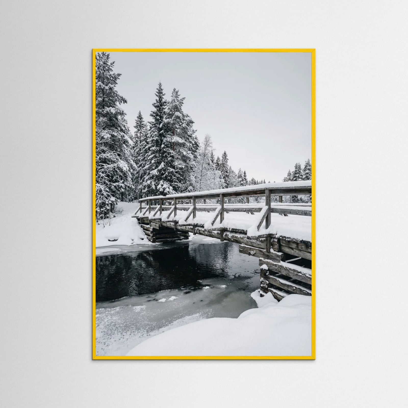 Yellow Wood Snowy Sanctuary