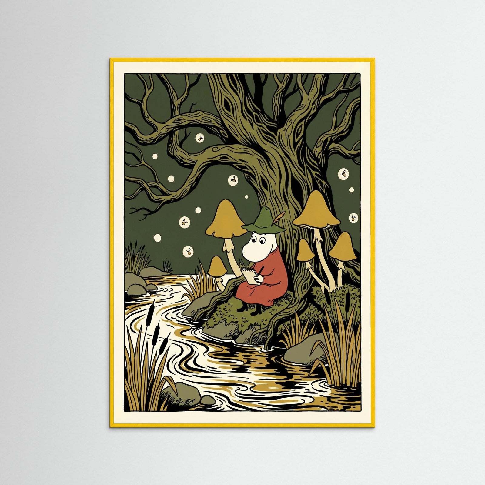 Yellow Wood Snufkins Marsh Serenity
