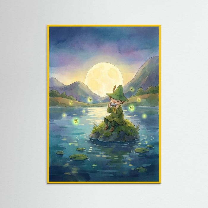 Yellow Wood Snufkins Serene Moment