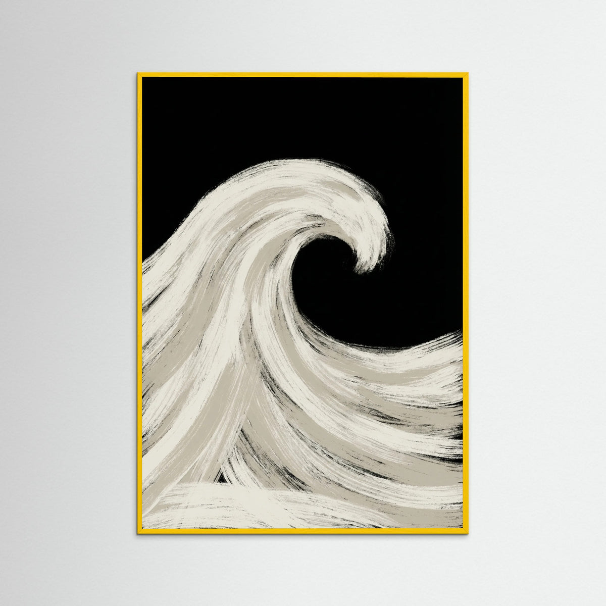 Yellow Wood Soaring Silhouette