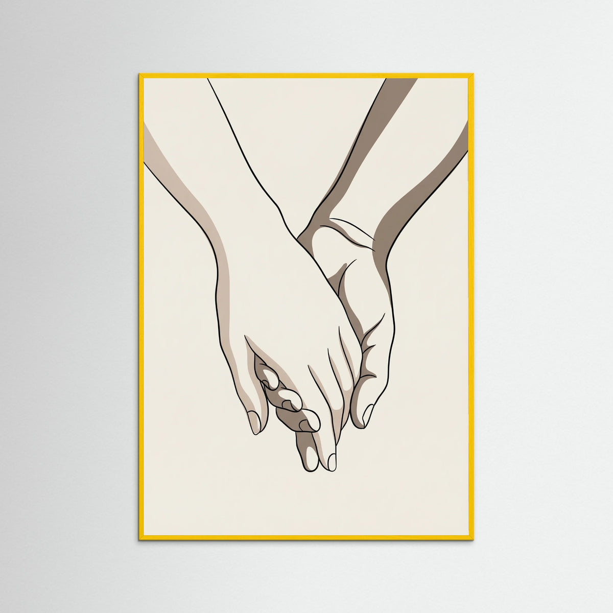 Yellow Wood Soft Contours