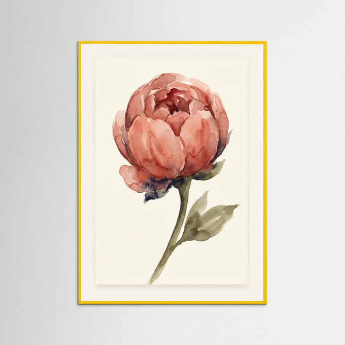 Yellow Wood Soft Crimson Bloom