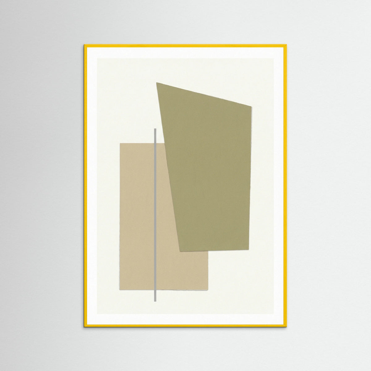 Yellow Wood Soft Geometry Arc