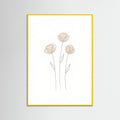 Yellow Wood Soft Petal Sketch