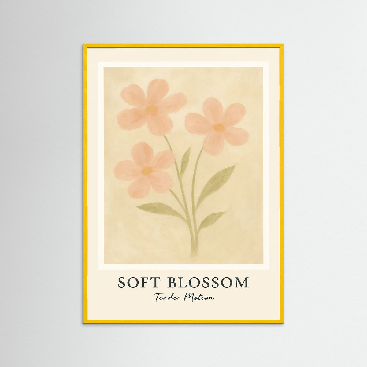 Yellow Wood Soft blossom