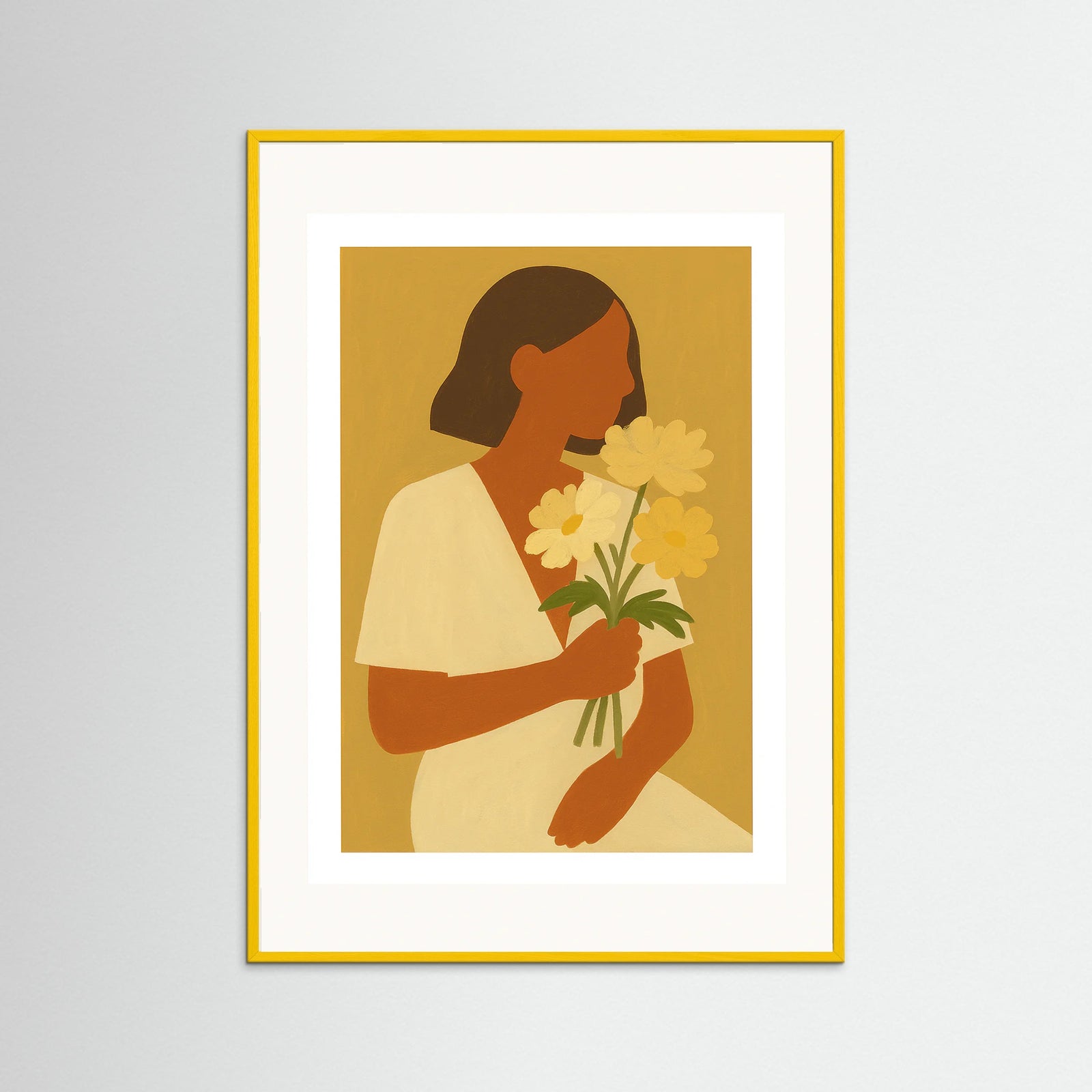 Yellow Wood Soft frame