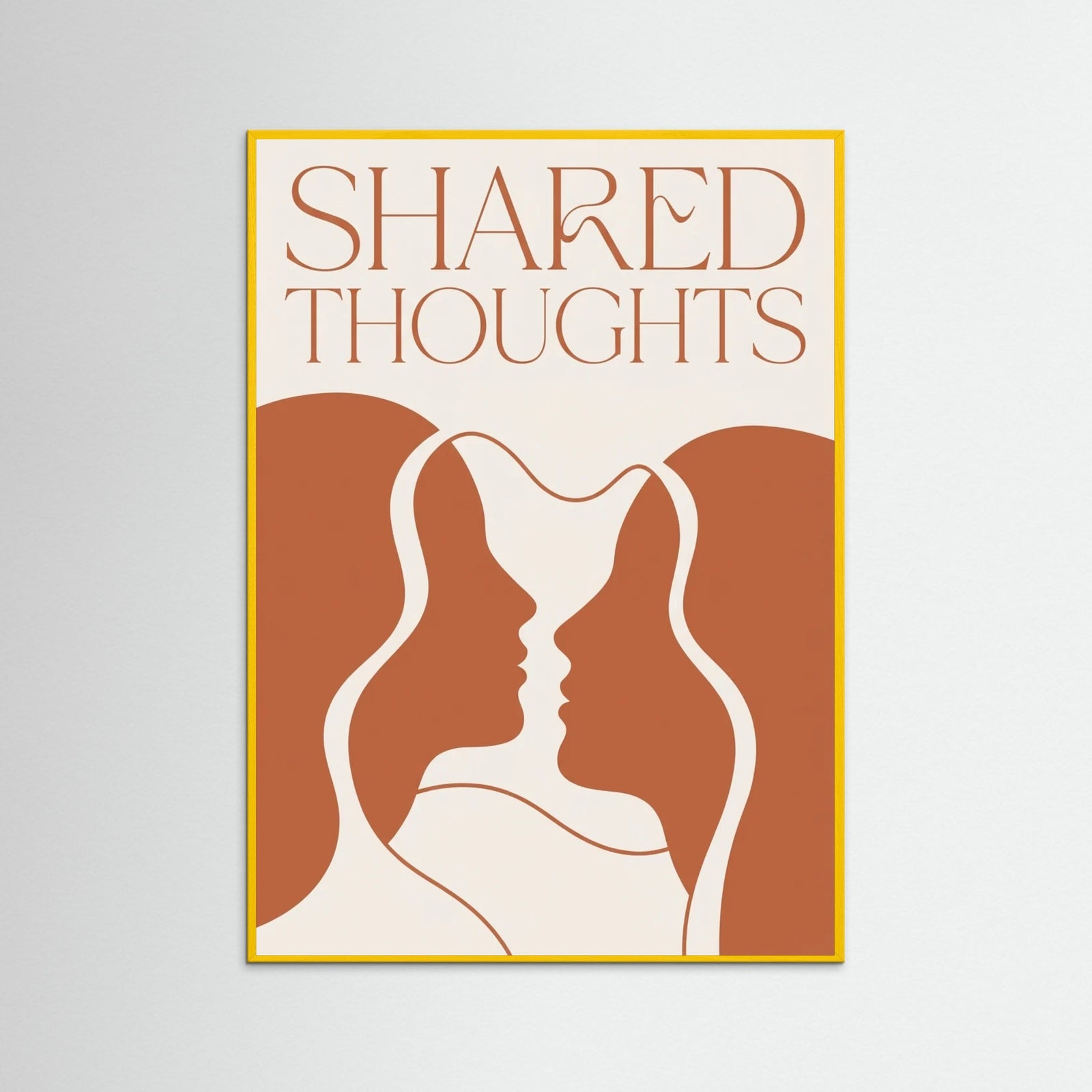 Yellow Wood Soulful Gaze