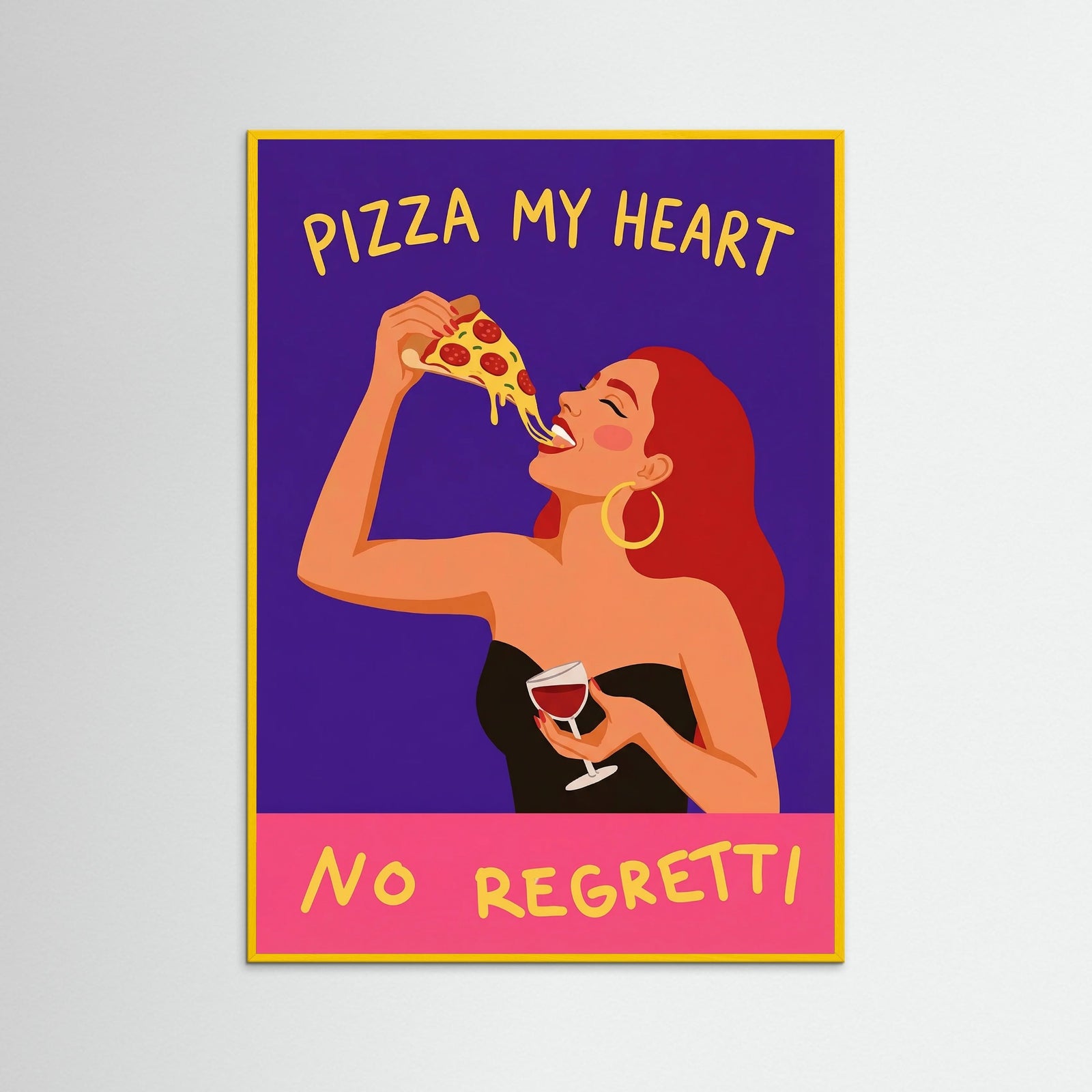 Yellow Wood Spaghetti Joy