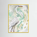 Spring Egret Poster – poster och konsttryck