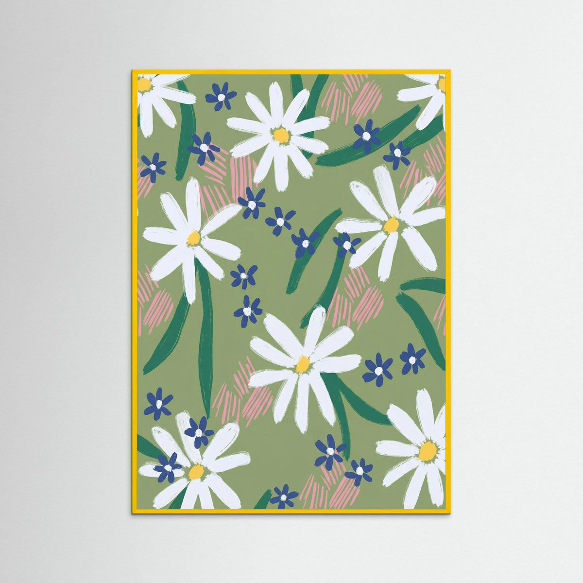 Yellow Wood Spring Meadow Flora