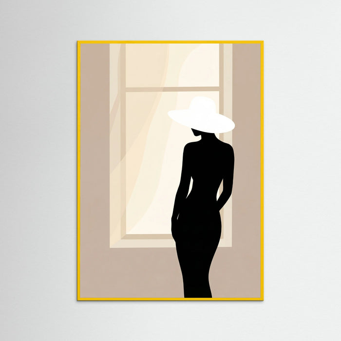 Yellow Wood Spring Silhouettes