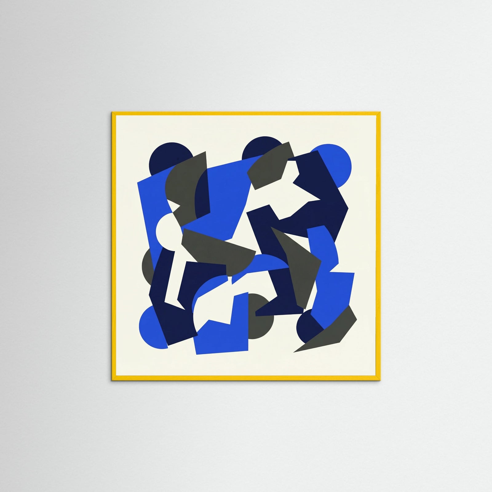 Yellow Wood Square Cobalt Segments